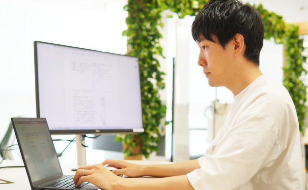 「化学を超える」分野で新事業創出にチャレンジできます。